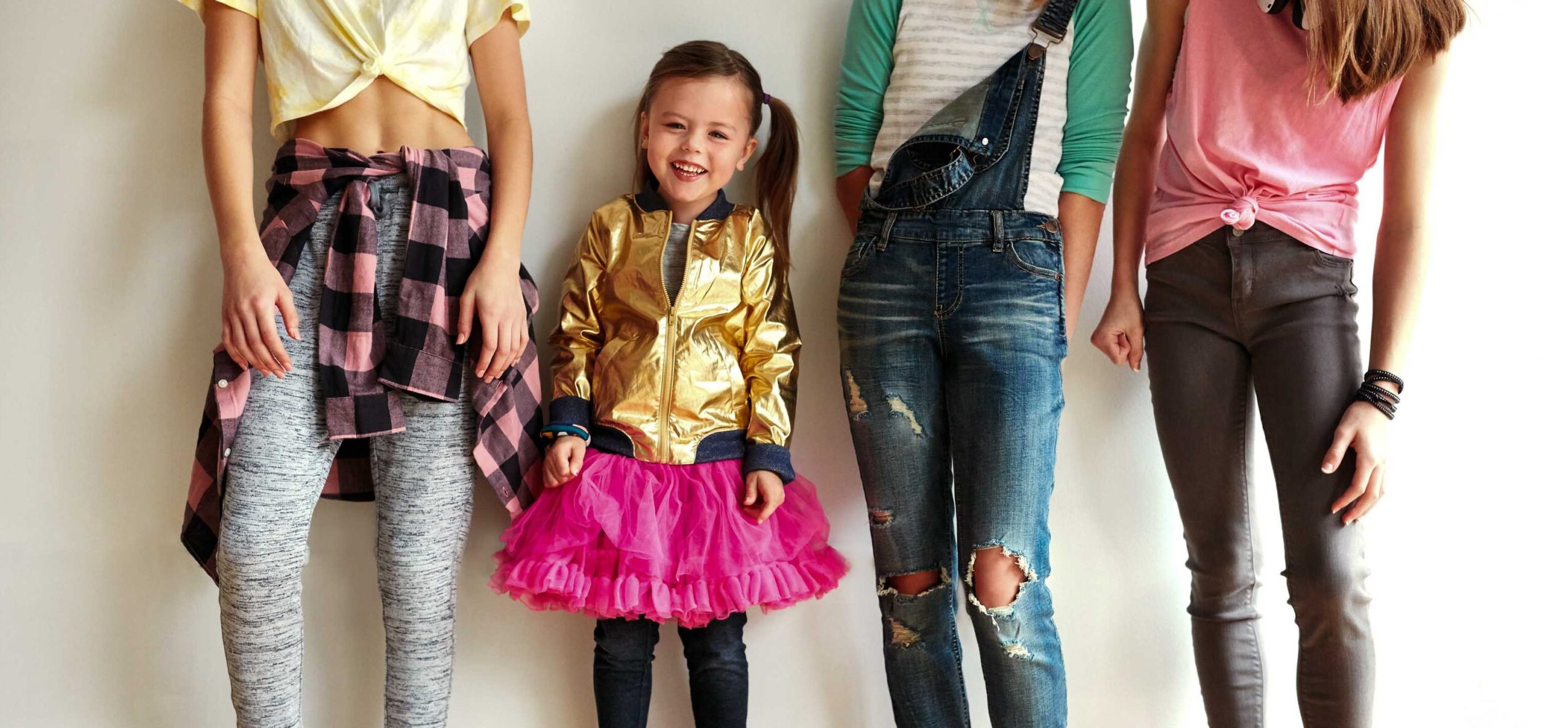 Girls, smile and dance studio for training, rehearsal and practice for entertainment. Group, friends and kids in academy for art development, choreography and hip hop with creative performance